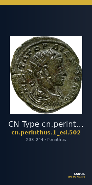 CN Type cn.perinthus.1_ed.502 — CANOA
