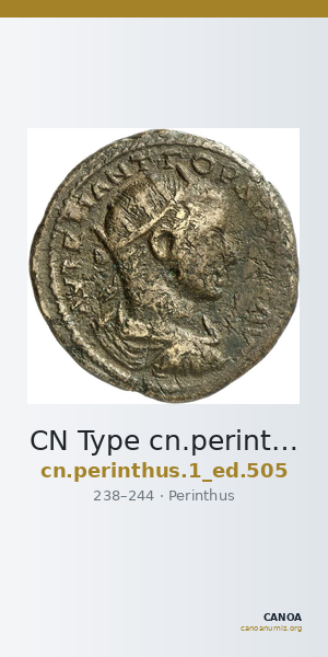 CN Type cn.perinthus.1_ed.505 — CANOA