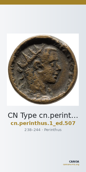 CN Type cn.perinthus.1_ed.507 — CANOA