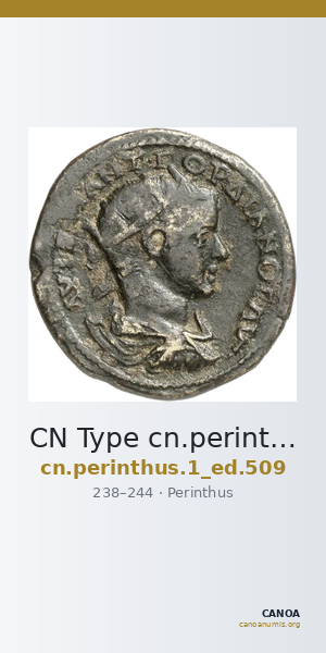 CN Type cn.perinthus.1_ed.509 — CANOA