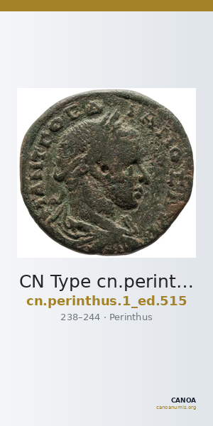 CN Type cn.perinthus.1_ed.515 — CANOA
