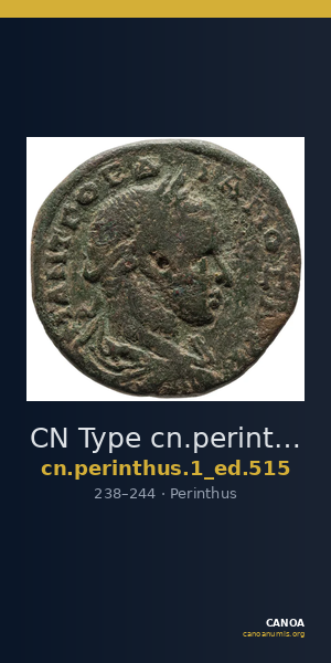 CN Type cn.perinthus.1_ed.515 — CANOA