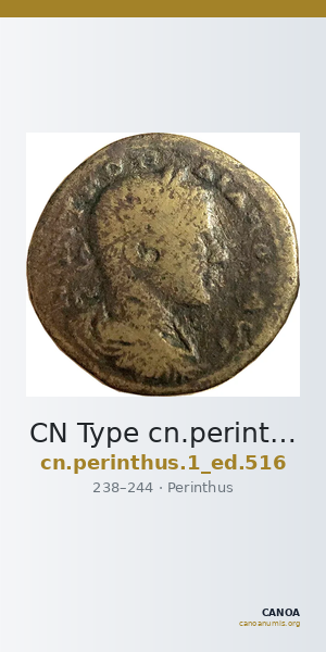 CN Type cn.perinthus.1_ed.516 — CANOA
