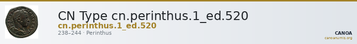 CN Type cn.perinthus.1_ed.520 — CANOA