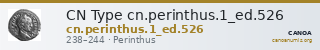 CN Type cn.perinthus.1_ed.526 — CANOA