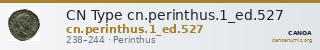 CN Type cn.perinthus.1_ed.527 — CANOA