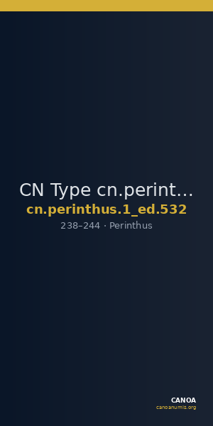CN Type cn.perinthus.1_ed.532 — CANOA