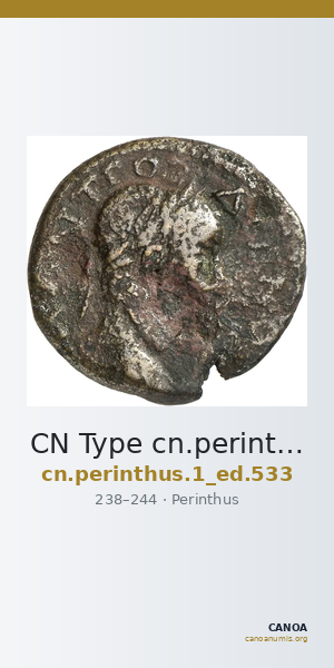 CN Type cn.perinthus.1_ed.533 — CANOA