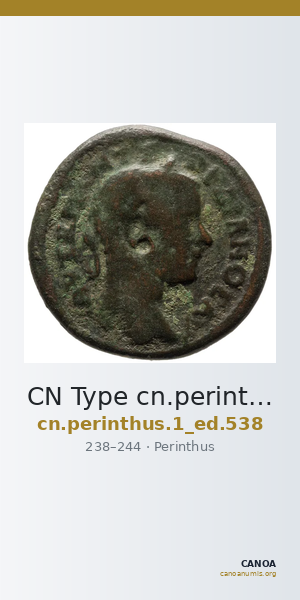 CN Type cn.perinthus.1_ed.538 — CANOA