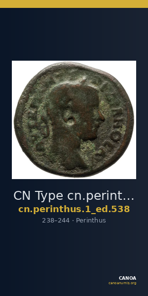 CN Type cn.perinthus.1_ed.538 — CANOA
