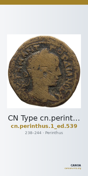CN Type cn.perinthus.1_ed.539 — CANOA