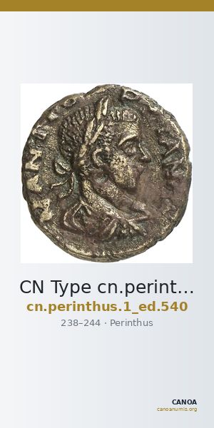 CN Type cn.perinthus.1_ed.540 — CANOA