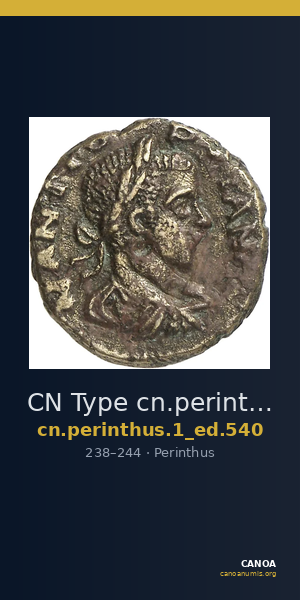 CN Type cn.perinthus.1_ed.540 — CANOA
