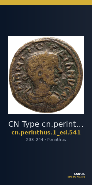 CN Type cn.perinthus.1_ed.541 — CANOA