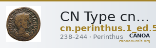 CN Type cn.perinthus.1_ed.541 — CANOA