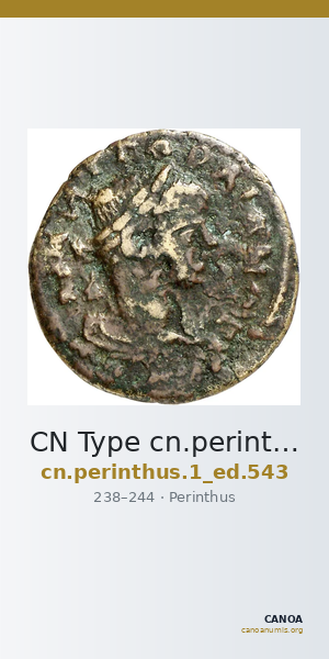 CN Type cn.perinthus.1_ed.543 — CANOA