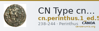 CN Type cn.perinthus.1_ed.543 — CANOA