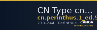 CN Type cn.perinthus.1_ed.545 — CANOA