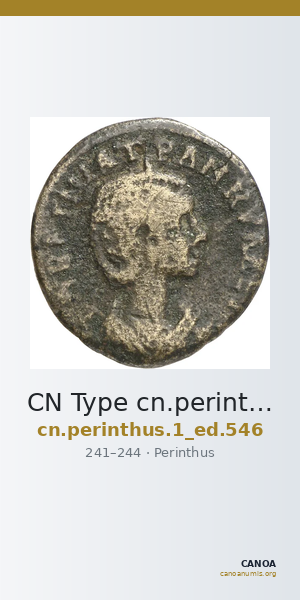 CN Type cn.perinthus.1_ed.546 — CANOA