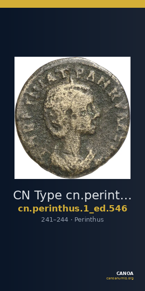 CN Type cn.perinthus.1_ed.546 — CANOA