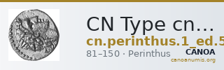 CN Type cn.perinthus.1_ed.55 — CANOA