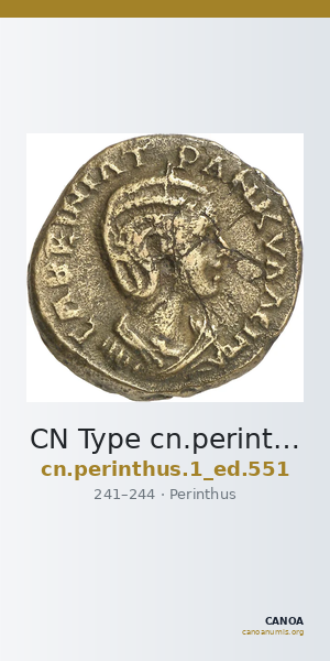 CN Type cn.perinthus.1_ed.551 — CANOA