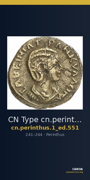 CN Type cn.perinthus.1_ed.551 — CANOA