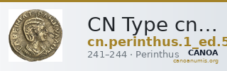 CN Type cn.perinthus.1_ed.551 — CANOA