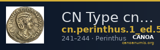 CN Type cn.perinthus.1_ed.551 — CANOA