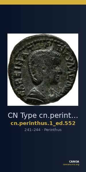 CN Type cn.perinthus.1_ed.552 — CANOA