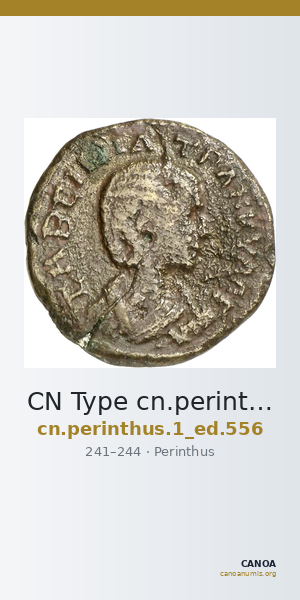 CN Type cn.perinthus.1_ed.556 — CANOA