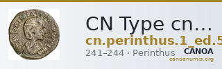 CN Type cn.perinthus.1_ed.556 — CANOA