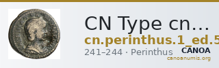 CN Type cn.perinthus.1_ed.559 — CANOA