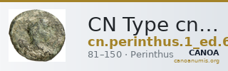 CN Type cn.perinthus.1_ed.60 — CANOA