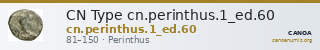CN Type cn.perinthus.1_ed.60 — CANOA