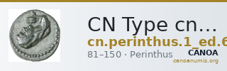CN Type cn.perinthus.1_ed.61 — CANOA