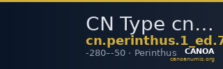 CN Type cn.perinthus.1_ed.7 — CANOA