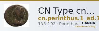 CN Type cn.perinthus.1_ed.71 — CANOA