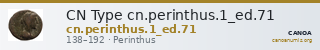 CN Type cn.perinthus.1_ed.71 — CANOA