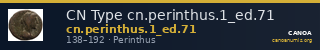 CN Type cn.perinthus.1_ed.71 — CANOA
