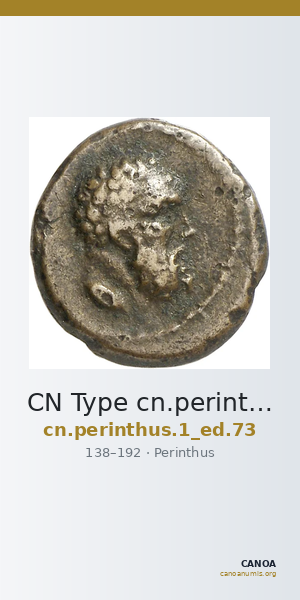 CN Type cn.perinthus.1_ed.73 — CANOA