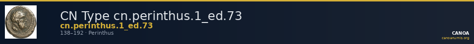 CN Type cn.perinthus.1_ed.73 — CANOA