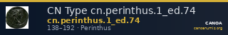 CN Type cn.perinthus.1_ed.74 — CANOA