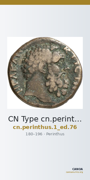 CN Type cn.perinthus.1_ed.76 — CANOA
