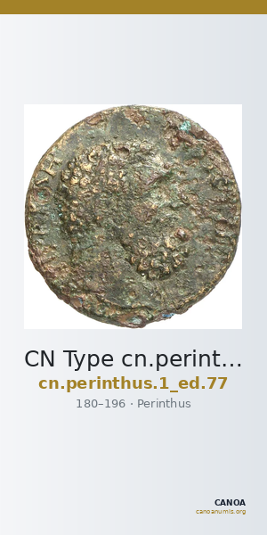 CN Type cn.perinthus.1_ed.77 — CANOA