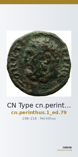 CN Type cn.perinthus.1_ed.79 — CANOA