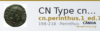 CN Type cn.perinthus.1_ed.79 — CANOA