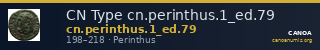 CN Type cn.perinthus.1_ed.79 — CANOA