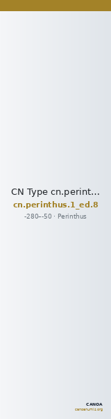 CN Type cn.perinthus.1_ed.8 — CANOA