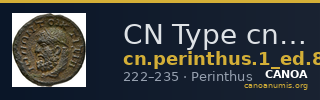 CN Type cn.perinthus.1_ed.84 — CANOA